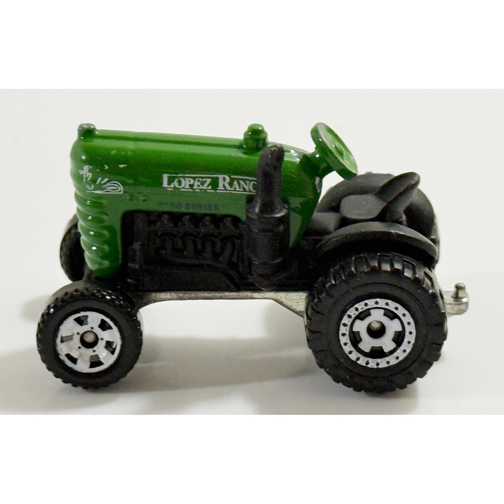 Matchbox Tractor Kids Small Green Lopez Ranch 1/60 Series Diecast Toy Car 2011